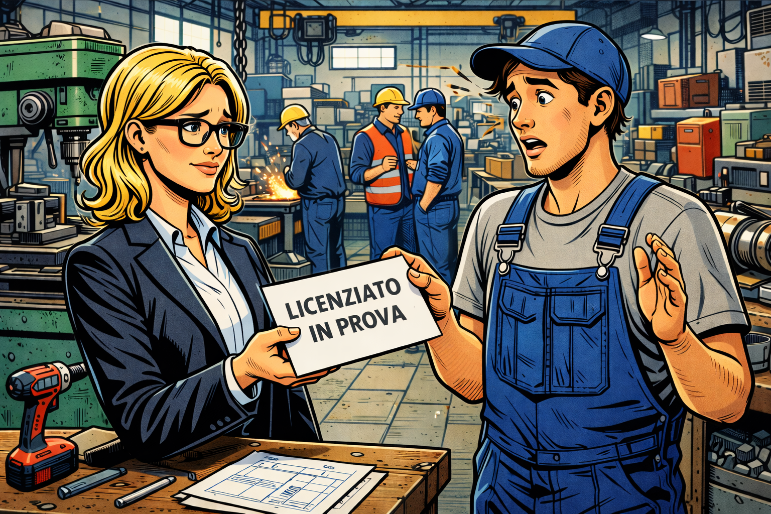 LICENZIAMENTO IN PROVA. POSSO IMPUGNARE?